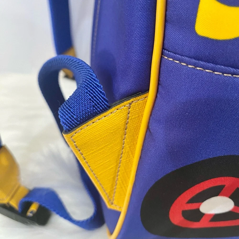 Gucci Kids Backpack Cars Nylon Blue - Picture 13 of 14